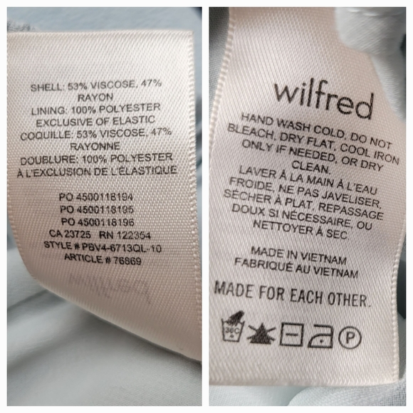 Wilfred by Aritzia- Faun Pant High-waisted, wide-leg pant - Picture 11 of 14